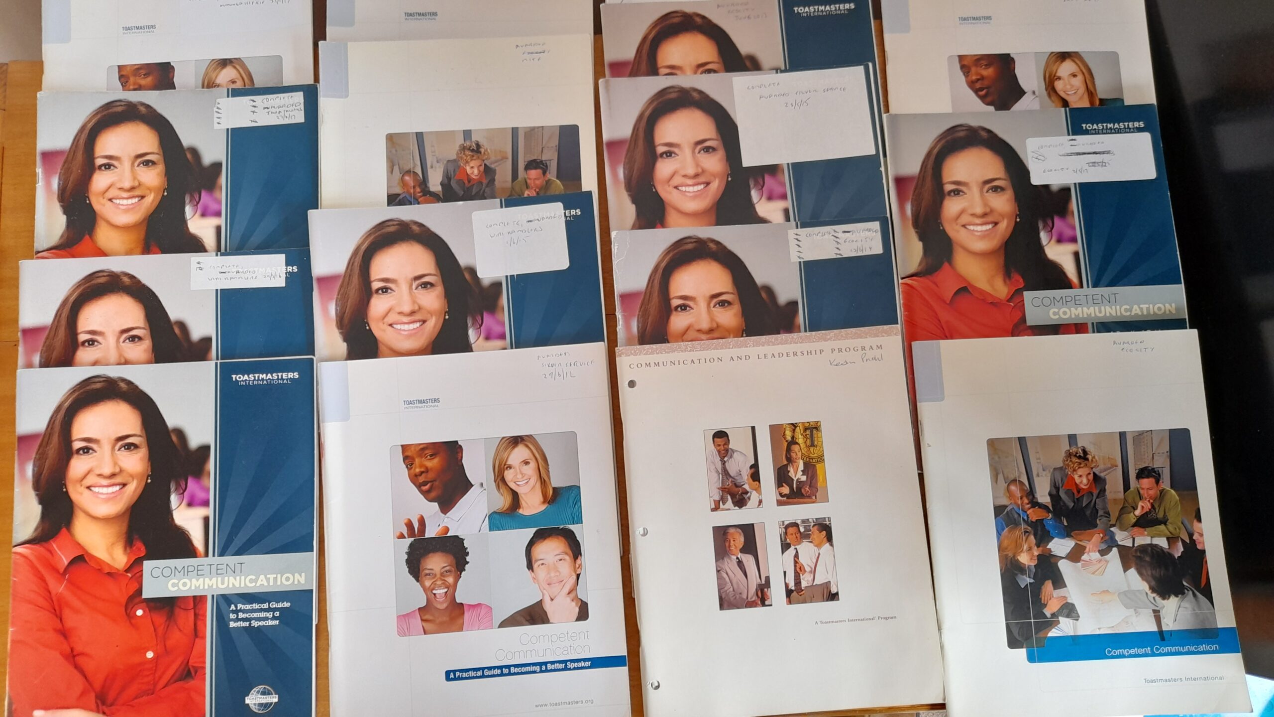 Toastmasters Legacy paper speech manuals