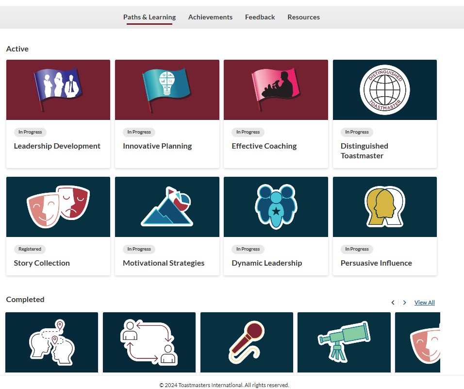 Screenshot of the Pathways Base Camp Home Page